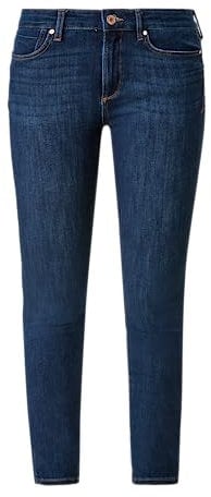 s.Oliver Damen 04.899.71.6060 Skinny Jeans, Blau (Dark Blue), 34W / 34L EU