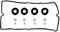 TAKPART Ventildeckelabdichtung + Kraftstoff-Einspritzerdichtung + Unterlegscheibe + O-Ring für Transit MK7 2.2 2.4 3.2 TDCI 2006+
