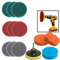 JOQINEER 13 Piezas Taladro Power Scrubber Brush Estropajos y Kit de Limpieza con Esponja - Limpiador Multiuso Taladro inalámbrico para Limpiar Azulejos, fregaderos, bañeras, cerámica, Pulido (13pcs)