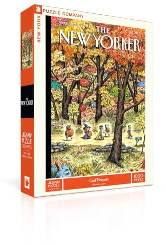 New York Puzzle Company - New Yorker Leaf Peepers - 1000 Teile Puzzle für Erwachsene von Ricardo Liniers