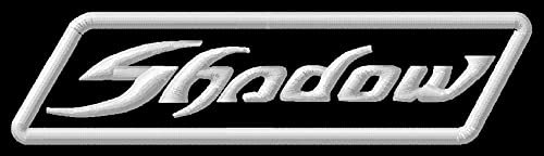 Toppa ricamata con logo Hon Shadow per Honda Shadow Bikers VT 125 500 600 750 1100 moto moto Aufnäher parche Bordado brodé patche écusson