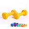 Hansson.Sports Aerobic Hantel Gymnastikhanteln Neopren Hantel Hantelgewicht Paar (2 x 1,0 Kg Gelb)