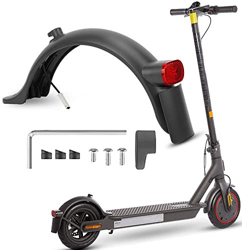 Gleamydot Hinterer Kotflügel Electric Scooter 3 Hinterer Kotflügel Ersatz Sets Kompatibel für Xiaomi E Roller Mi M365 1S Pro 2 Essential Zubehör