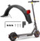 Gleamydot Hinterer Kotflügel Electric Scooter 3 Hinterer Kotflügel Ersatz Sets Kompatibel für Xiaomi E Roller Mi M365 1S Pro 2 Essential Zubehör