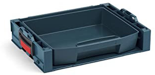 i-BOXX Rack aktiv mit LS-Schublade 72 in professional blau | Werkzeugkoffer stapelbar L-BOXX | Werkzeugaufbewahrung System Regal | Ideal für i-BOXX 72 & LS-Schublade 72