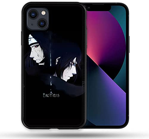 Schutzhülle kompatibel mit Magsafe für Apple iPhone 13 (6,1) Manga Naruto Sasuke Itachi