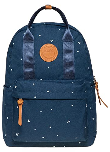 KAUKKO Rucksack Einfacher Daypack Handtasche für Schul Reisen für 13 Zoll Notebook,29 * 13 * 40cm/ 15L