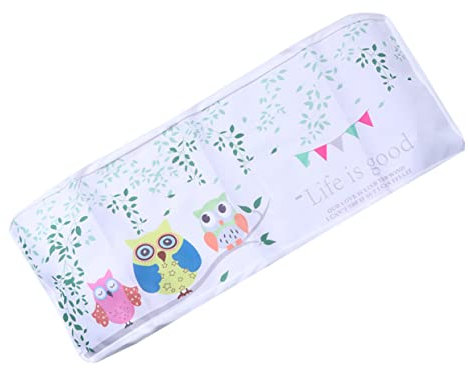 Homoyoyo Ac Cover Dustproof Cold Cover Owl Pattern Elegant Home Decor Protects Your Air Conditioner