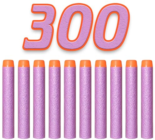 König Design Nerf Pfeile - Nerf Darts Nerf Munition Pfeile Dart Bullets Refill Darts Foam Pfeile für N-Strike Elite Blasters Series Hasbro Fortnite