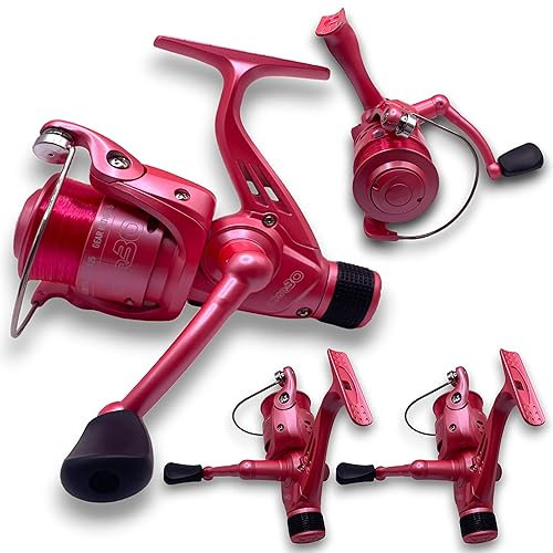 NGT CKR30 Moulinet de pêche à la carpe Rose 3,6 kg