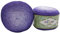 2 x 250 g Alize Bella Batik Ombre Strickwolle Farbverlauf, 500 Gramm Strickgarn 100% Baumwolle, Farbverlaufswolle (flieder 7406)