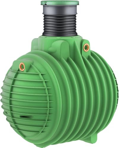 GARANTIA Columbus Retentionszisterne 6500 Liter inkl. Teleskop-Domschacht und PE-Deckel