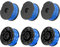 QENETY A6441 Lot de 6 bobines de rechange pour débroussailleuse Black and Decker GL650, GL660, GL670, GL315, GL337, GL350, GL652, GL653, GL655, GL656