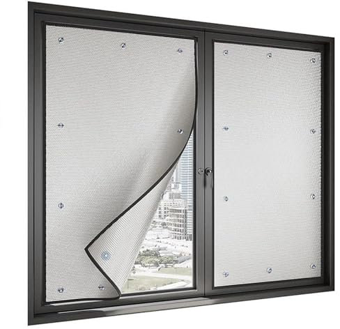 Blackout Film for Glass Windows, Aluminum Sun Protection Film, Window Heat Reflector, Removable Aluminium Foil Reflective Film,with Suction Cups,for Bedroom,Nursery (Color : Solid color, Size : 90x1