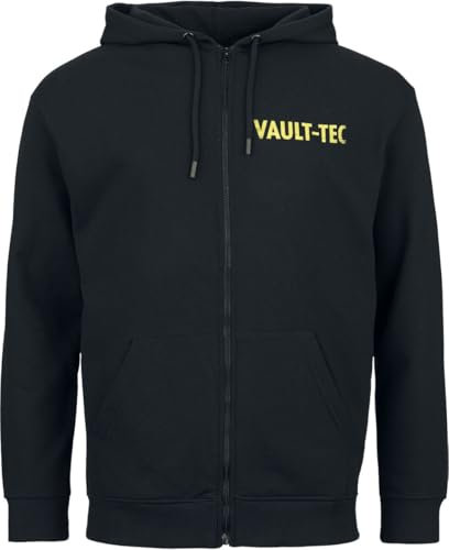 Fallout Vault 33 Männer Kapuzenjacke schwarz M 60% Baumwolle, 40% Polyester Fan-Merch, Gaming