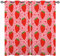 ANHOPE Kawaii Rosa Obst Erdbeer Vorhänge mit Ösen Kinder Mädchen Gardinen Blickdichte Thermo Vorhang Blackout Curtain Schlafzimmer Wohnzimmer Verdunklungsvorhänge 2er Set H 138 x B 107 cm