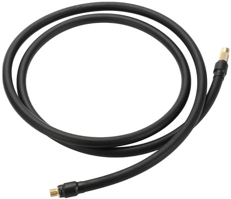 Motoforti Tubo De Extensión Universal Para Inflador De Neumáticos Adaptador De Manguera De Extensión De Bomba De Aire Válvula De Neumático 145 Cm M8X0.8 10 Mm Od Conector De Goma Duradero