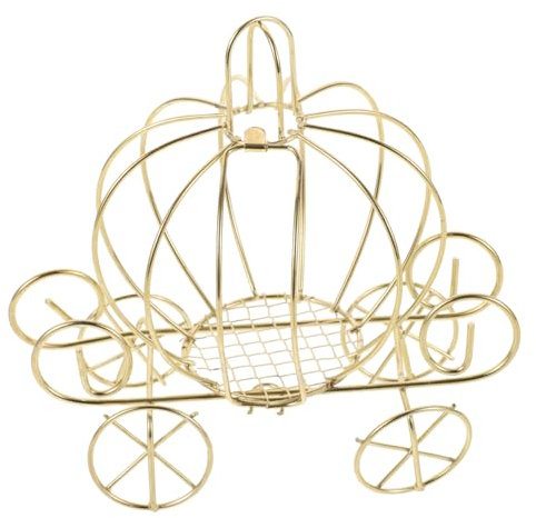 ULDIGI Kreative Kürbis-kutsche Hochzeits-süßigkeitenbox Aus Metall Einzigartige Candy Box Für Halloween-feiern Hochzeiten Und Geburtstagsfeste Perfektes Dekorationsstück Für