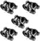 Kettenglied 5 Stück Kettenglieder, Stahllegierung Robust Kettenglieder für Quad, Hauptglied Silber Chain Master Link für Motorrad 50cc 70cc 90cc 110cc 125cc ATV 4 Wheeler Pocket Bike