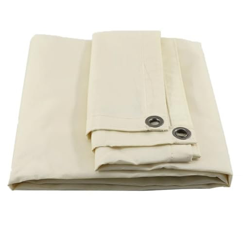 Brise-vue d'extérieur en polyester 300D imperméable pour clôture de terrasse - 3 couleurs - Blanc - 0,9 x 2 m