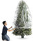 Christmas Tree Removal Bag - Reusable Plastic Bag for Mess Free Transportation of your Xmas Tree