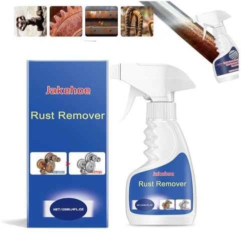 Robuste Rostentfernung für Metall, hochkonzentrierter Rostentferner, leistungsstarke Stahlrostentfernung, Auto-Rostreiniger, Metall-Rostentfernungsspray, entfernt effektiv Rost von Metalloberflächen,