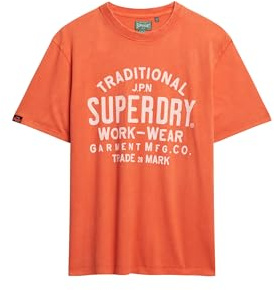 Superdry VL Embroidered Relaxed tee Shirt Men