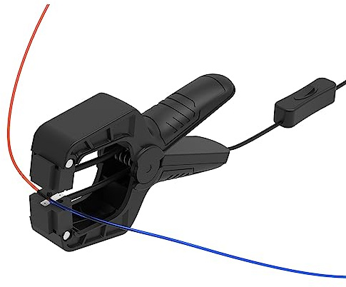 ACAGALA Filament-Schweißer-Spleißer-Anschluss, geeignet für 3D-Drucker-Filament, 1,75 mm PLA/ABS/PETG/TPU/PA/PC-Material, schnelle Erwärmung, intelligenter Schutz, einfach zu bedienen