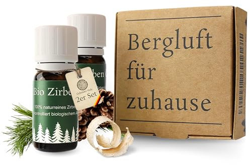 Zirbenöl 10ml - 100% naturreines Zirbelkieferöl - Zirben Öl - Zirben Raumduft - angenehmer Waldduft Aromaöl - Zirbelkiefer Öl (2)