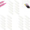Pinches De Remplacement De Pointe Douce Pour Marqueurs De Peinture En Acrylique Points De Pointe Fin En Nylon Stylos À Pinceaux Rechargeables Pour Le Dessin，pointe marqueur conseils de stylo (30 PCS)