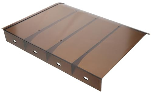 Uonlytech Protection Pluie Design Élégant et Compact Boîte aux Lettres Extérieure en Plastique pour Protection Anti-Pluie Étanche Autour de Votre Maison