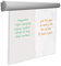 Wonderwall Magnetic Flipchart Pad A1 Holder/Paper Display Rail for Steel Magnetic Whiteboard - (H) 55 x (W) 665 x (D) 30mm