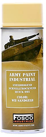 Fosco Army Farbspray Dosen - 400 ml, Farbe:Sandgelb