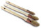 Lot de 3 pinceaux à rechampir Soie Professionnels | n°3/0 | n°2 | n°4 | Émaux Peinture Teinture apprêts Vernis | Kibros LOT_3_371b