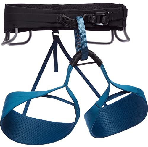 Black Diamond Men's Solution Climbing Harness, Astral Blue, L