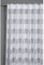 Gardinia Vorhang mit verdeckten Schlaufen, Lichtdurchlässig, Transparent, Gardine mit Blockstreifen, Weiß, 140 x 245 cm