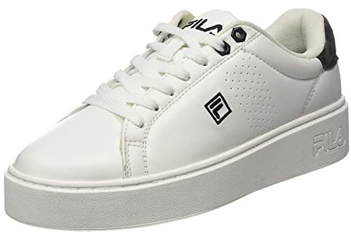 FILA Damen Crosscourt Altezza A wmn Sneaker, White-Leopard, 42 EU