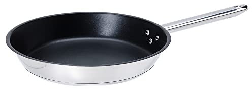 Ikea 365+ Bratpfanne, 28 cm, Edelstahl/Antihaftbeschichtung