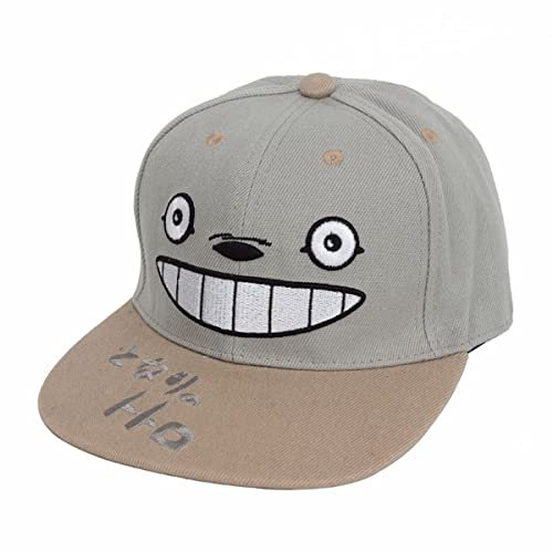 Undify Anime-Baseballkappe, Totoro-Hut, Snapback-Hut, für Herren, Jungen, Mädchen, verstellbar, mehrfarbig, One size