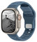 DONEGANI UC1 pour Bracelet Apple Watch Se Ultra 2 40mm 44mm 46mm 42mm 45mm 41mm 38mm 49mm Serie 10 9 8 7 6 5 4 3 Femme Homme Sport Band Bleu Foncé