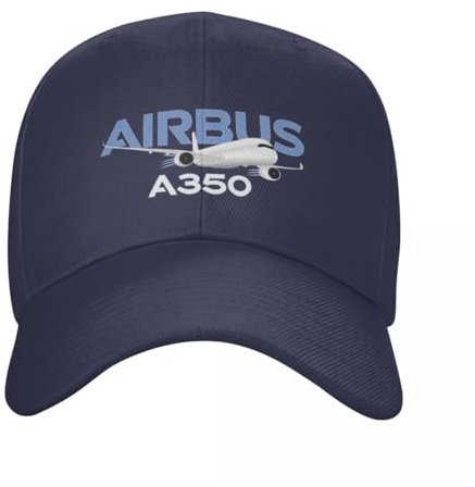 ZAMASS Basecap Airbus A350 Flugzeug Geschenk Pilot Baseballkappe Angelkappen Golf Cap Sonnenhut für Kinder Sonnenhut Herren Mützen Damen Geschenk
