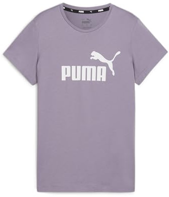 PUMA Unisex Ess Logo Tee (S) T-Shirts, Pale Plum, S EU