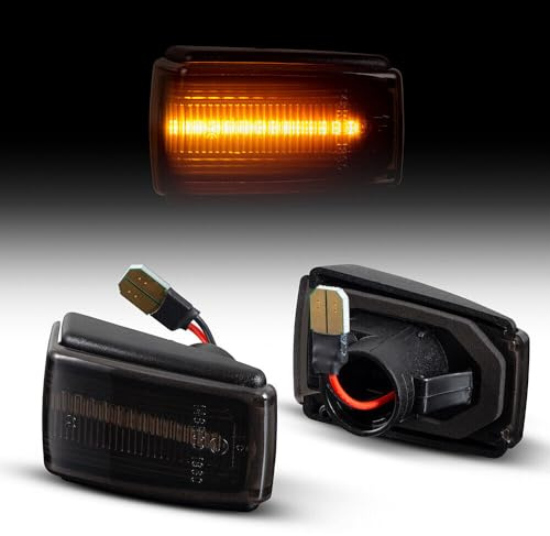 RECAMBO Led Seitenblinker kompatibel mit Volvo S40 V40 | BJ 1995-2004 | CAN-Bus Fehlerfrei | SMD - Effizient - geringer Stromverbrauch | hohe Leuchtkraft | leichte Installation