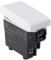 A2ZWORLD Interruttore a Pulsante, 1P 10A 220V, Compatibile Con Bticino Living, Compatibile Con Vimar Plana (Bianco, Pulsante Normalmente Aperto)