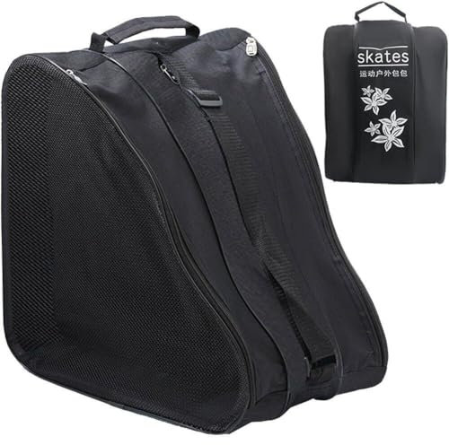 Bemvp Outdoor-Inline-rollschuh-schuhtasche, Strapazierfähige Nylon-Skating-Aufbewahrungstasche, Unisex-schlittschuhtasche Verstellbarem Schultergurt