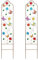 HANAYARD Rankgitter für Kletterpflanzen, Metall, 152,4 cm H x 27,9 cm B, Schmetterling, 2 Stück