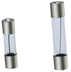 Homoyoyo 1 Satz 100 Stück -kit Schnell Durchbrennende Glassicherungen Flinke Sicherungen 5 Ampere Glassicherung Sicherung Sicherung Glassicherungen 7a Sicherungsrohr 2a