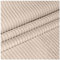 DreamRoots Cord Stoff Meterware Gewicht 380 g/m2 - Polsterstoff Cord Meterware 140 cm breit - Möbelstoff Meterware - Breitcord Meterware Vanilla Ice 1M