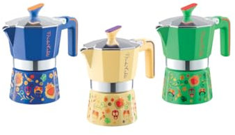Pedrini Moka Frida Kahlo Espressokocher, 3 Tassen