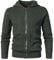 Harbrosrce Cardigan con Cappuccio da Uomo Invernale Lavorato a Maglia con Cerniera Intera Giacca Maglione Felpe Classico Autunno Calda Lunga Pullover Sweater